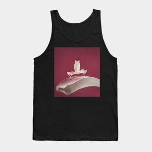 praying mantis on a petal Tank Top